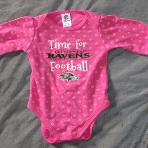 Ravens Football Baby Girl Outfits